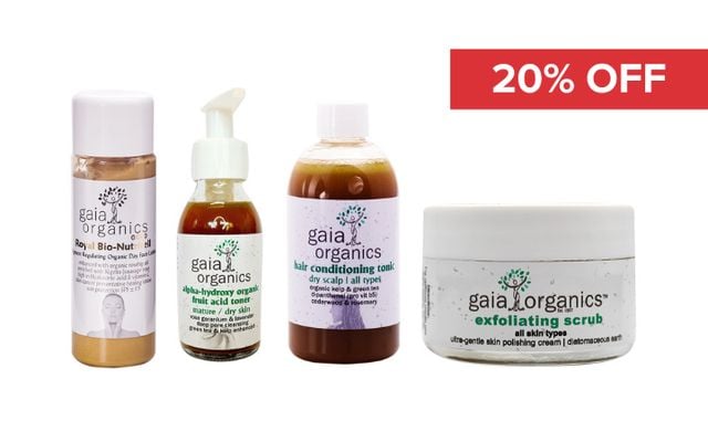 20% Off Gaia Organics Range Cover Image